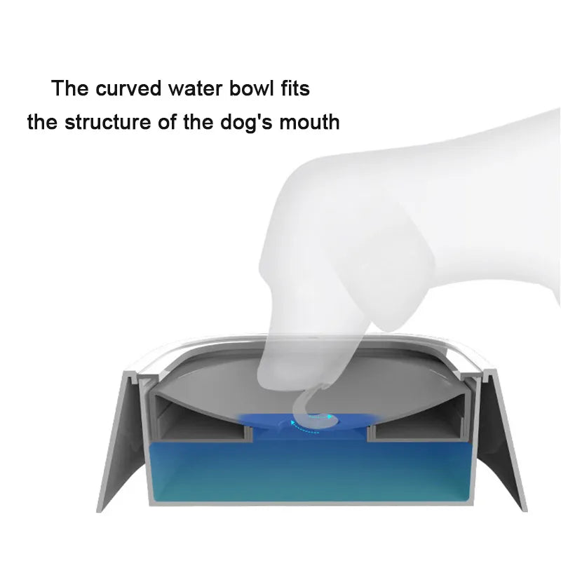 Splash-less Pup Water Bowl